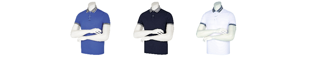 반팔 티셔츠 블루 색상 이미지-S1L11